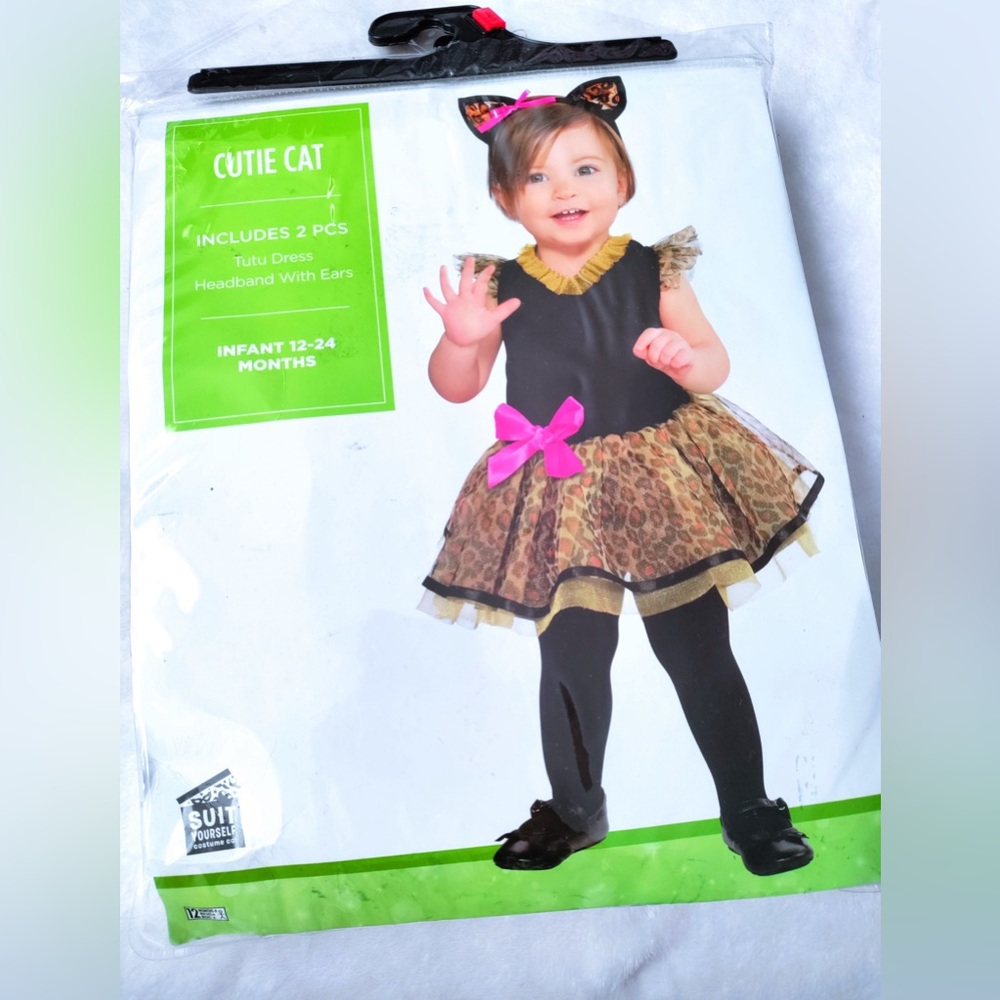 ✨ 24MO CAT HALLOWEEN COSTUME CHEETAH HALLOWEEN COSTUME 2T ✨